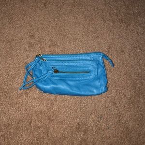 Small Blue Clutch